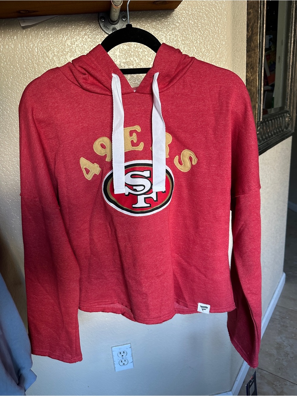 San Francisco 49ers Red Pullover Hoodie